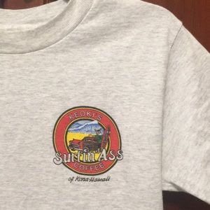 DONATED! Surfin’ Ass Coffee Shirt